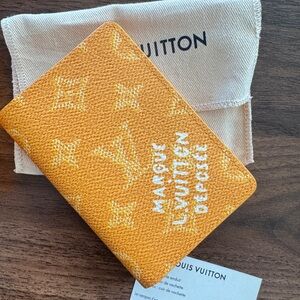 Louis Vuitton Orange Monogram Key Holder